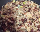 Foto del paso 3 de la receta: Mollejas de pollo al curry con arroces de colores