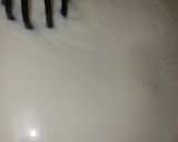 A picture of step 7 of Turkish Mahalabia.