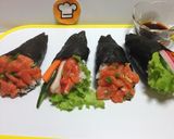 Foto del paso 11 de la receta: Japanese temaki sushi!