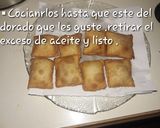 Foto del paso 4 de la receta: Ravioles fritos (relleno de calabacín y ricotta)