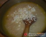 A picture of step 3 of Sour trahana with feta cheese and butter by Katina.