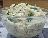 A picture of step 10 of Curd rice from leftover rice.