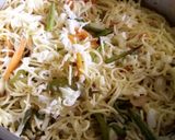 A picture of step 13 of Veg cheese spaghetti.