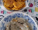 Foto del paso 6 de la receta: Pollo con Champiñones y tostadas de plátano