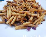 A picture of step 4 of Maccheroni Pasta.