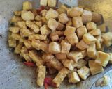 Foto langkah ke 4 dari resep Tumis sawi tempe tahu toge.