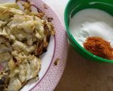 A picture of step 2 of Baingan ka bharta.