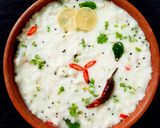 A picture of step 5 of Dahi (Curd) Pakhala Bhata.