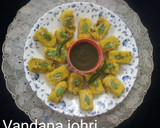 बेसन का ढोकला रेसिपी चरण 6 फोटो