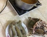 Hình bước làm 2 của món Lẩu hải sản