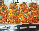 Pas rețetă Pasta pizza pe frigărui 4 fotografie