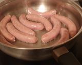 Foto del paso 1 de la receta: Salchichas a la cerveza