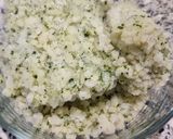 Foto del paso 1 de la receta: Pizza con base de coliflor
