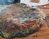 Foto del paso 4 de la receta: Tortilla acelga con corbatas al pesto