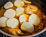 Foto del paso 8 de la receta: POLLO,🐤UVAS🍇Y Jamón 🥩Serrano...!