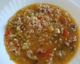 Foto del paso 7 de la receta Arroz caldoso con pavo y verduras