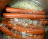 A picture of step 1 of My Bockwurst Sausage Hot Dogs with Sweet Chilli Sauce.🤩.