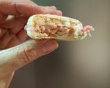 Foto del paso 25 de la receta Macarons diablillos con relleno de crema de frambuesa!!!