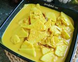 Gambar langkah 5 resipi Gulai Umbut Kelapa.