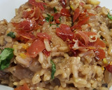Foto del paso 8 de la receta: Risotto de boletus con jamón crujiente