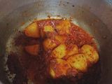 Alu ka pulao with nuggets