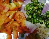 A picture of step 1 of Aloo paratha.