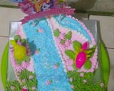 Foto langkah ke 4 dari resep Kue ulang tahun little pony.