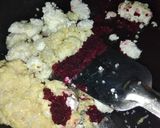 A picture of step 4 of Beetroot Curd Kalakand.