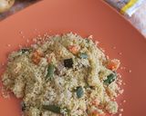 A picture of step 4 of Minestrone Couscous.