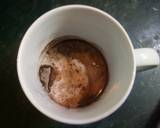 Chocolate Brownie mug cake recipe step 2 photo