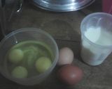 A picture of step 1 of Scrambled eggs#theme challenge.