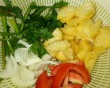 Hình bước làm 3 của món Bò Xào Thơm Cà