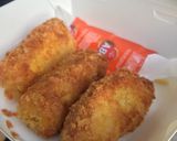 Foto langkah ke 7 dari resep Roti Goreng Mozzarella.