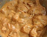 A picture of step 1 of Chicken curry.