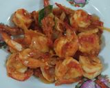 Foto langkah ke 5 dari resep Udang saus padang.