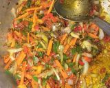 A picture of step 2 of Stir fried cous-cous🍚🍛🍲.