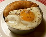 Foto del paso 11 de la receta Arroz a la cubana, con platano frito a la mostaza