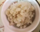 A picture of step 5 of Barley Water with Orange and Chia Seeds.