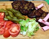 عکس مرحله 1 از دستور همبرگر خونگی