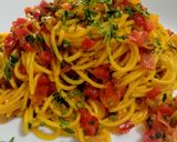 Foto del paso 2 de la receta: CAPELLINI🍝Al Hogao Colombiano, con Curry y Cilantro...!😋