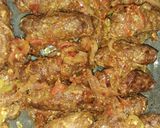 A picture of step 7 of Dumpukh kabab.
