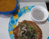 A picture of step 3 of Horsegram Uttapam.