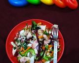 A picture of step 5 of Chicken salad.