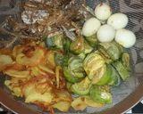 Foto langkah ke 3 dari resep Sambal ijo ikan asin tawar.