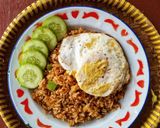 Foto langkah ke 3 dari resep Nasi Goreng Telur Bumbu Balado.