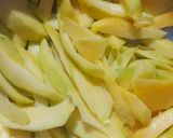 A picture of step 1 of Instant Mango Pickle.