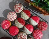 Foto langkah ke 13 dari resep 🇮🇩Donat labu mini merah putih 🇮🇩.