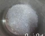 A picture of step 3 of Alphonso Mango Bango with Nata de Coco.