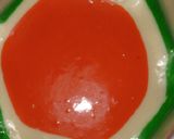 A picture of step 10 of Tricolour marvel cake.