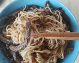 Foto del paso 8 de la receta: Noddles con ternera y setas (Blade Runner)